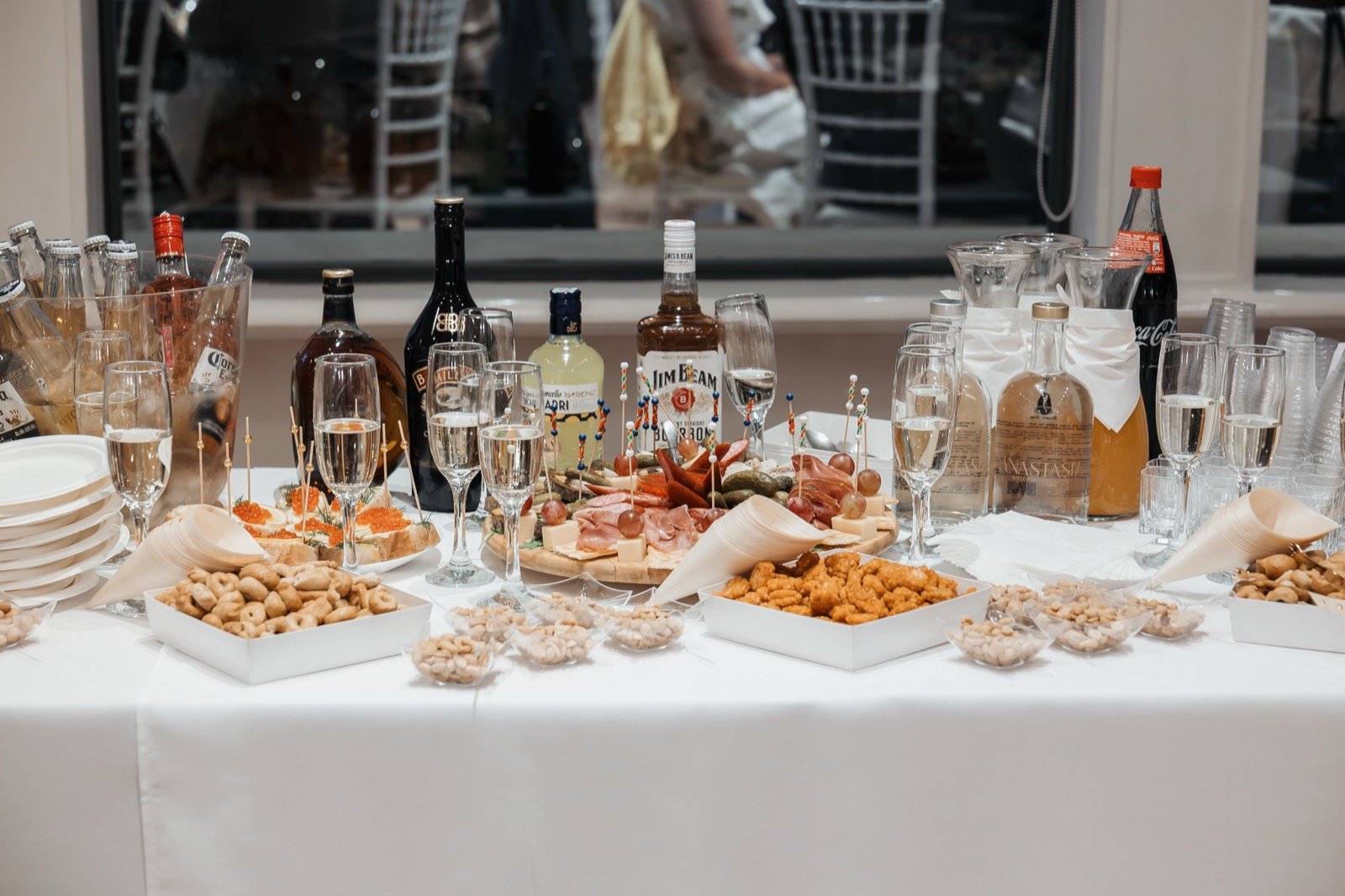 Buffet di catering Anastasia