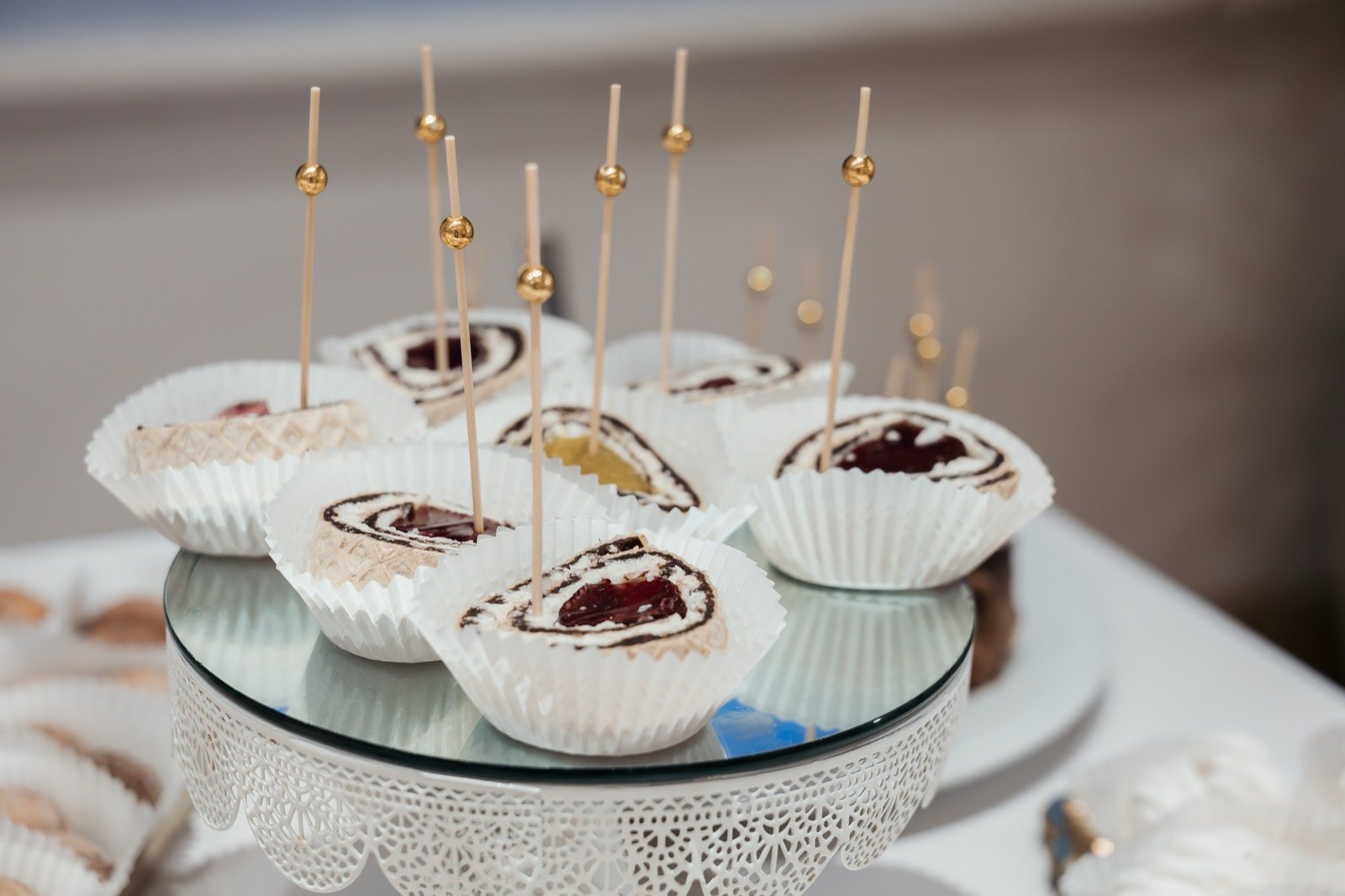 Cheesecake e dolci del catering